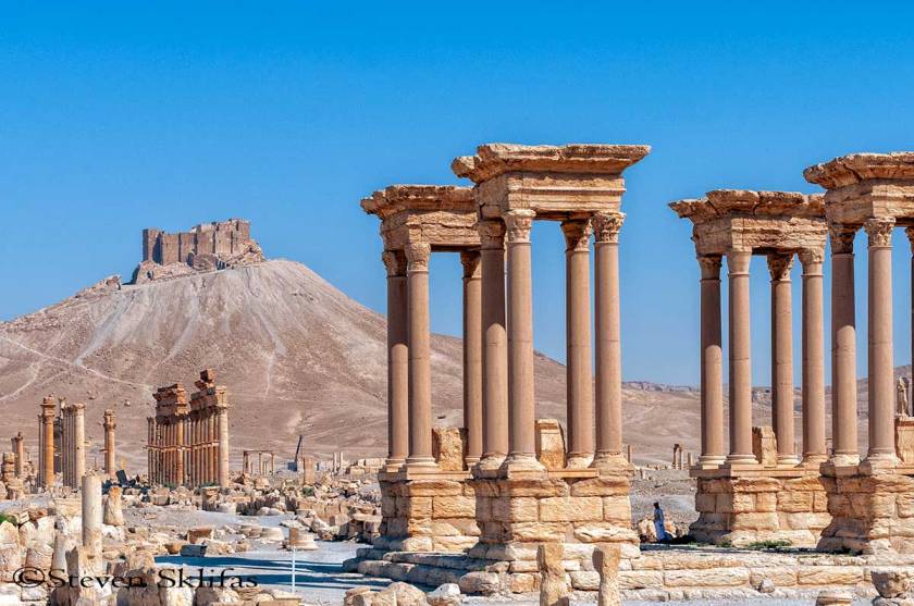 Tetrapylon. Palmyra. Syria.